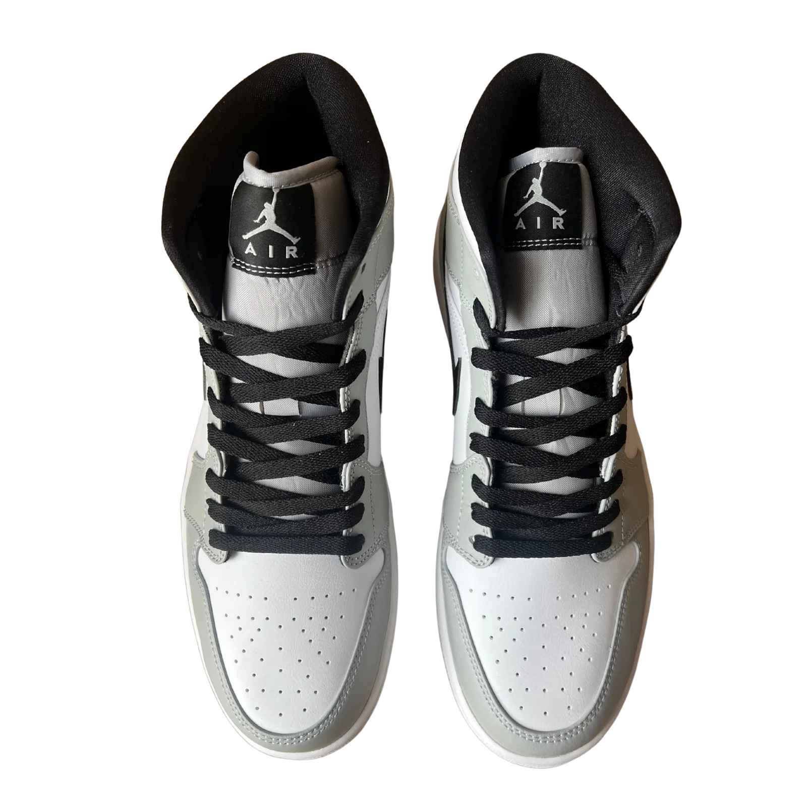 Jordan 1 Mid Light Smoke Grey