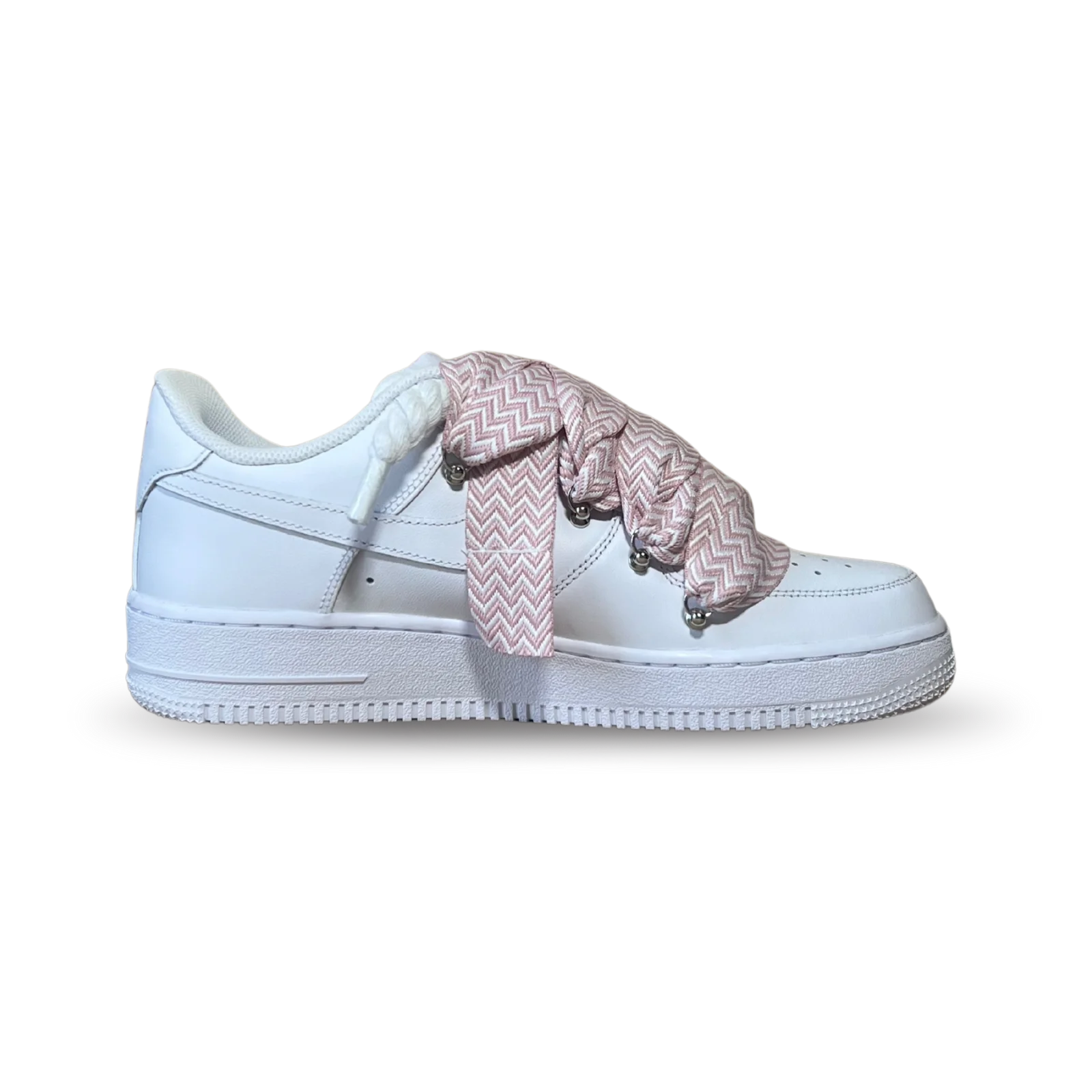 Nike Air Force 1 Lanvin Rope Lace Pink Belső oldalnézet