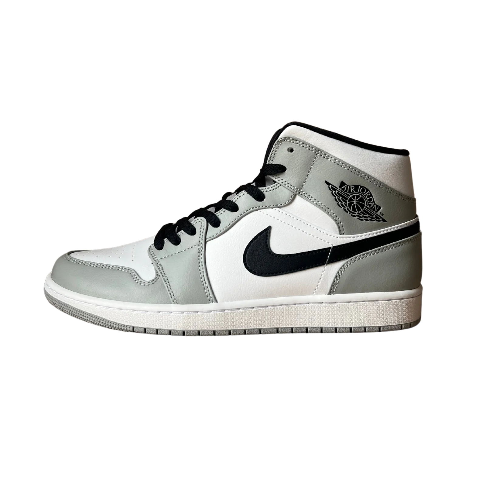 Jordan 1 Mid Light Smoke Grey