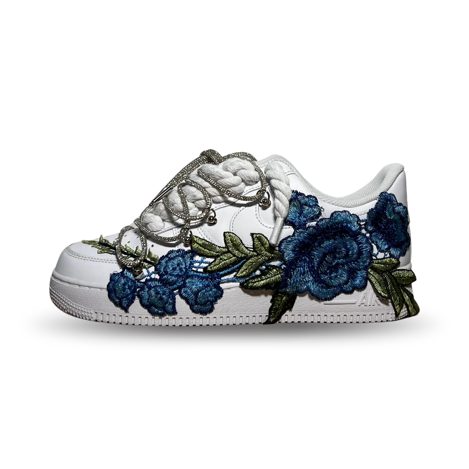 Nike Air Force 1 Rose Blue Diamond Oldalnézet