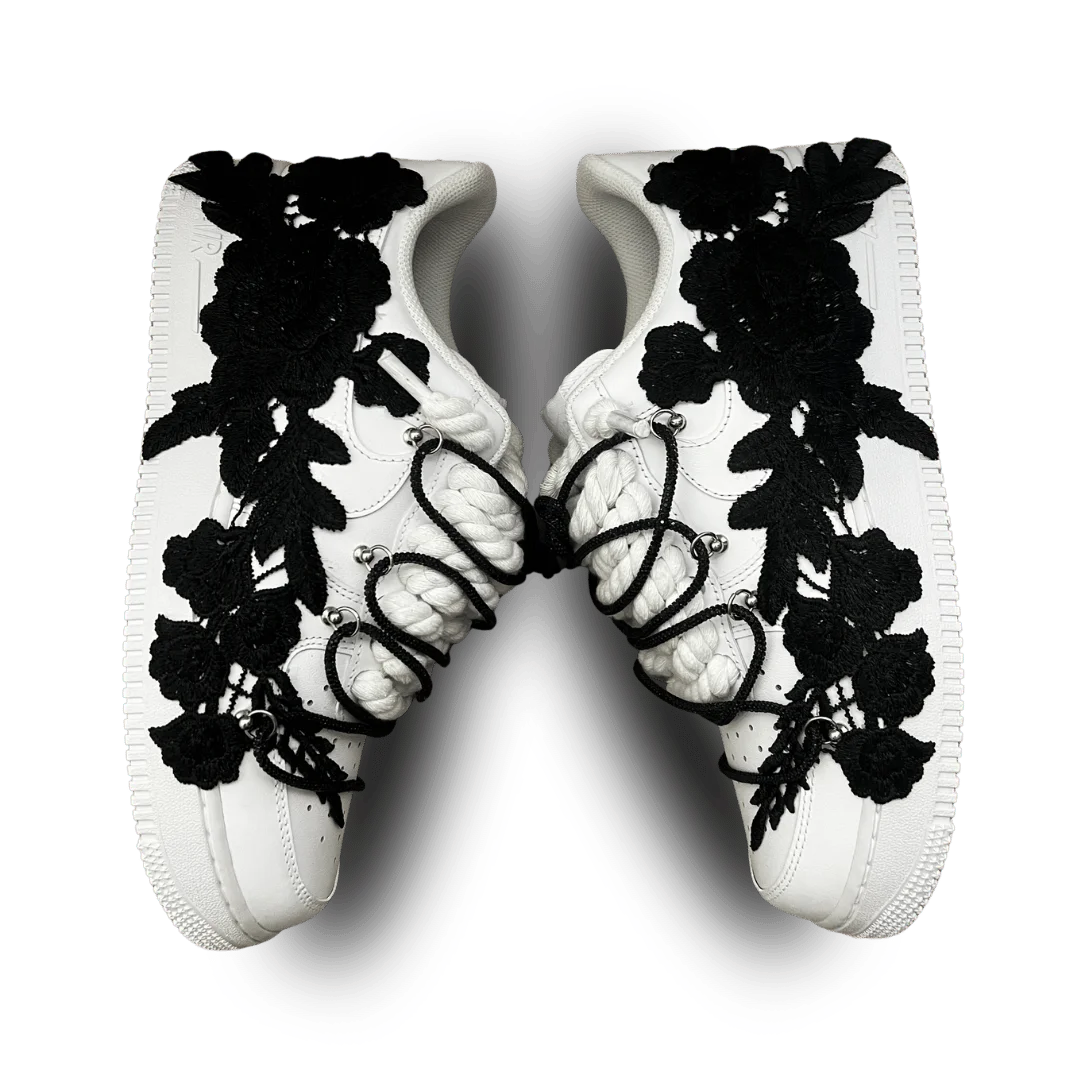 Nike Air Force 1 Rose White Black Diamond Rose nézet