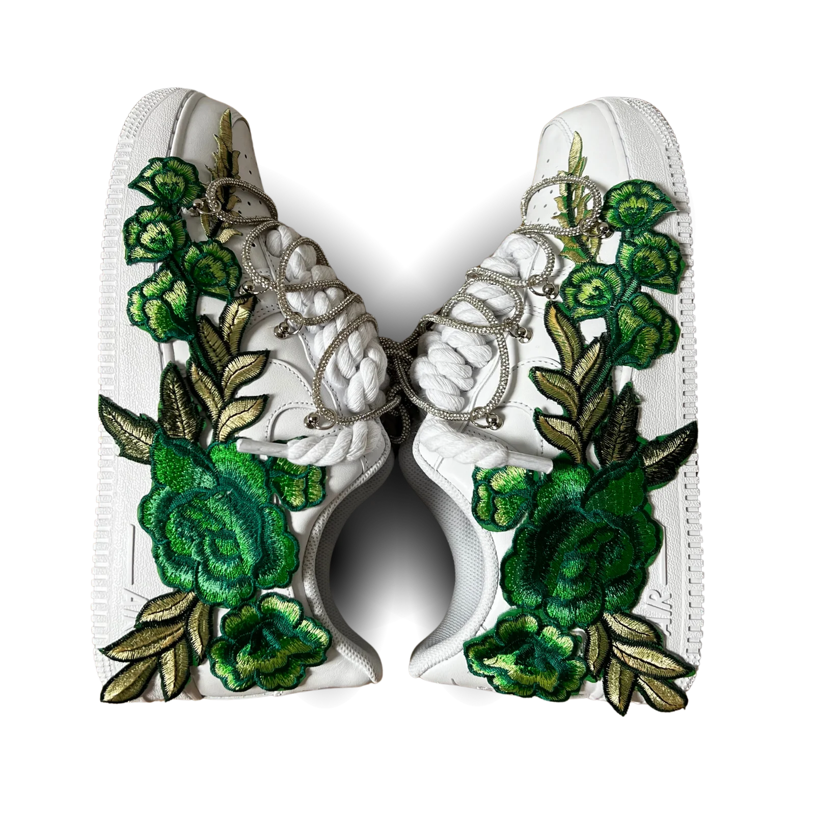 Nike Air Force 1 Rose Green Diamond Rózsanézet