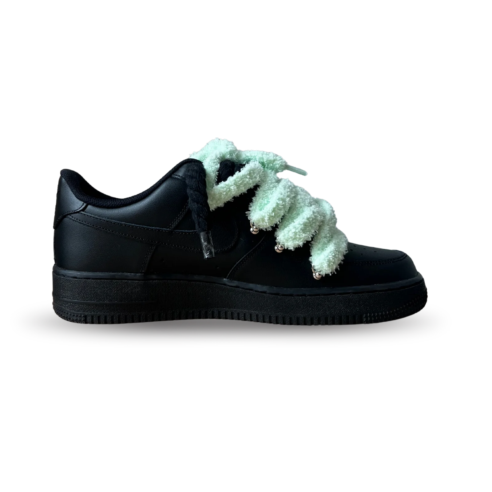 Nike Air Force 1 Black Chimney Cake Sweet Mint Belső oldalnézet