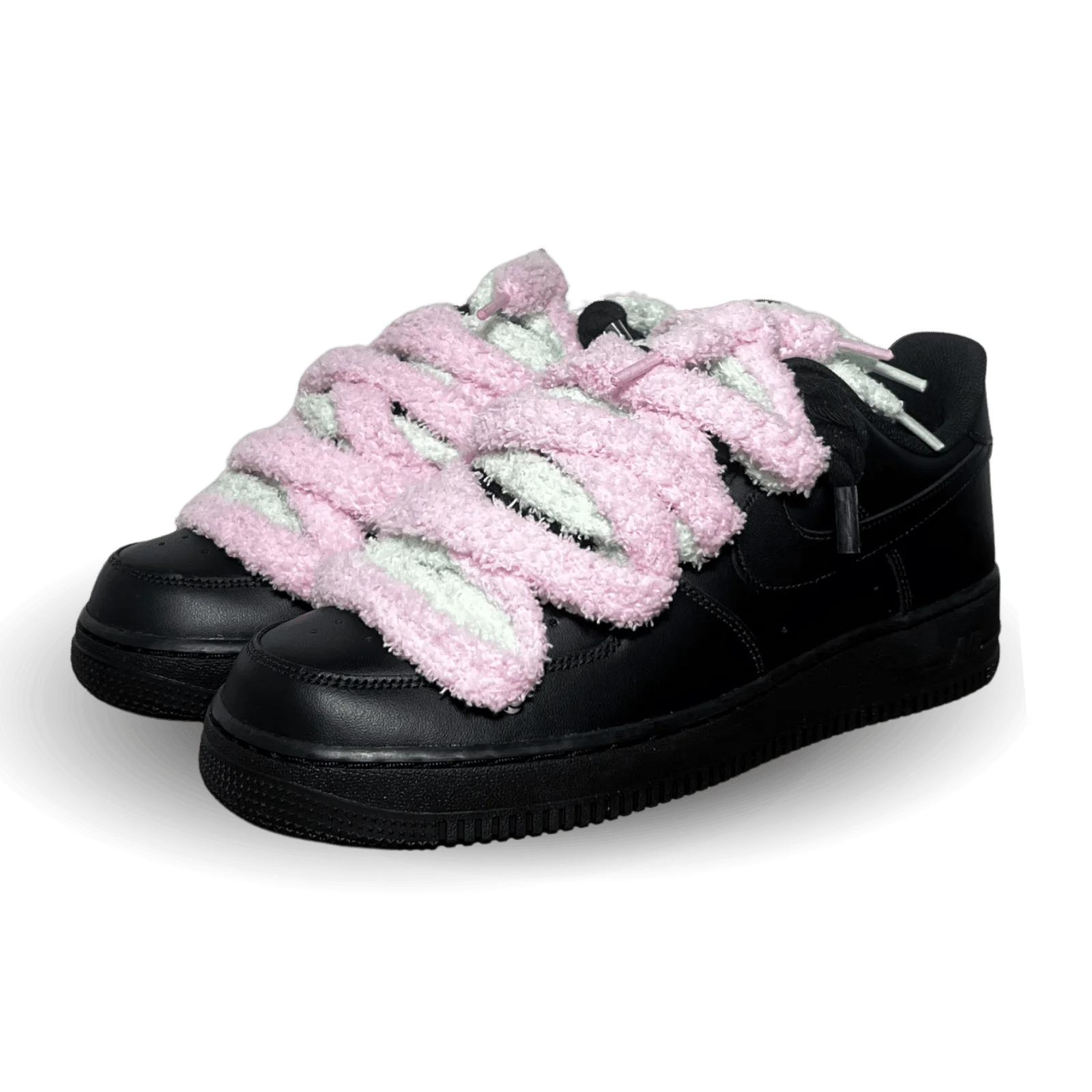 Nike Air Force 1 Black Cotton Candy