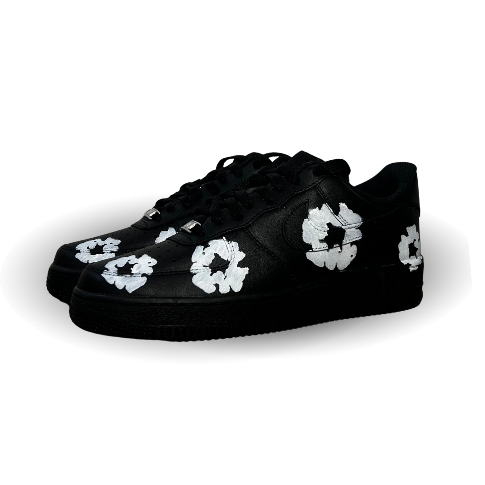 Nike Air Force 1 Low Black Denim Tears Custom Csanadsoles