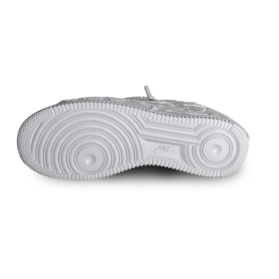 Nike Air Force 1 Rose Pure White Diamond Talp