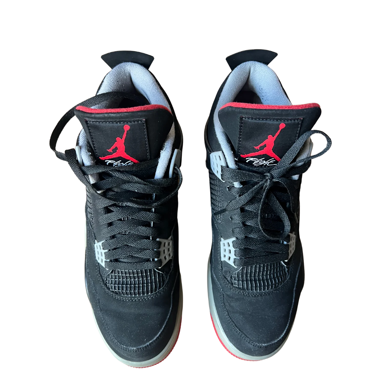 Jordan 4 Bred 2019 Felülnézet