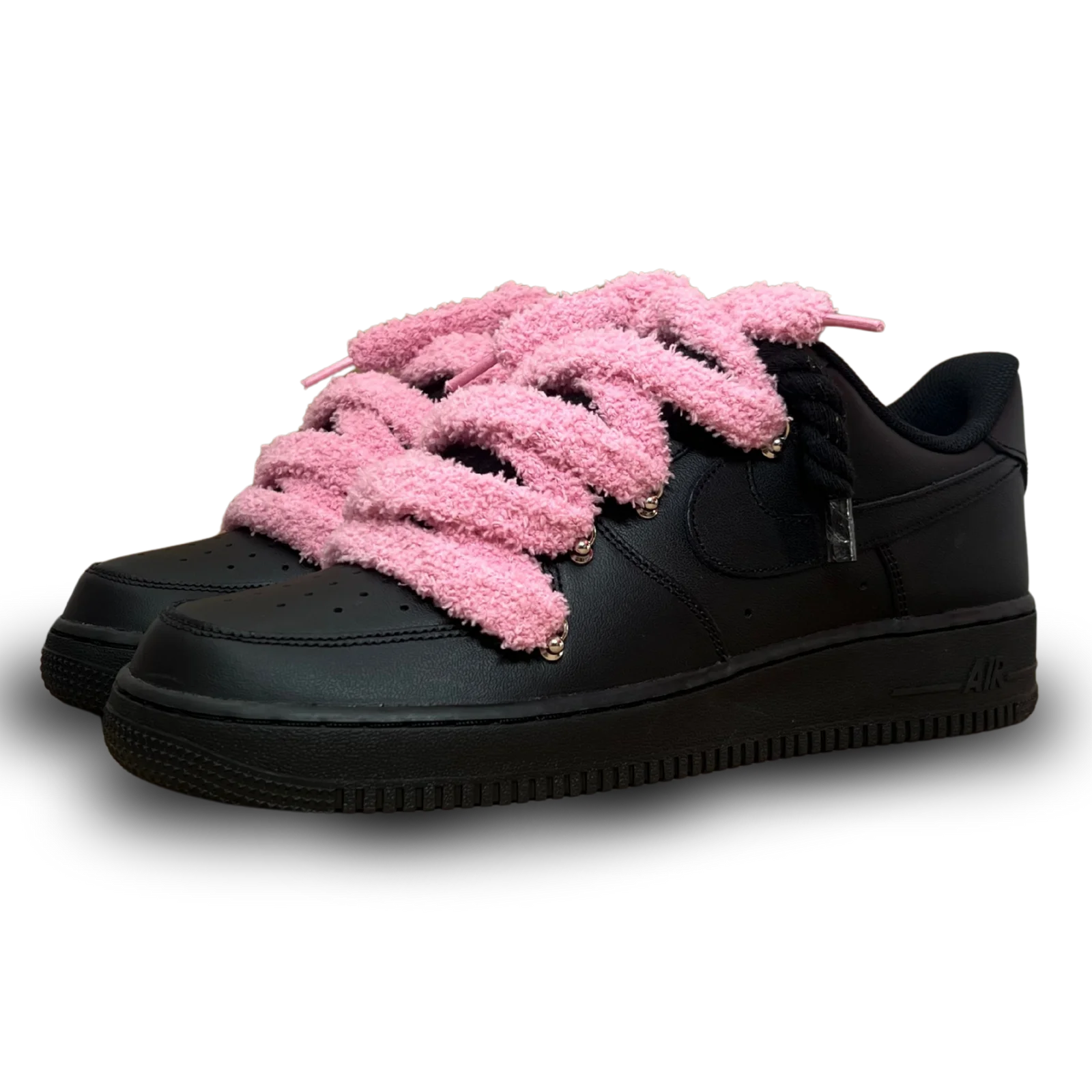 Nike Air Force 1 Black Chimney Cake Pink Csanadsoles