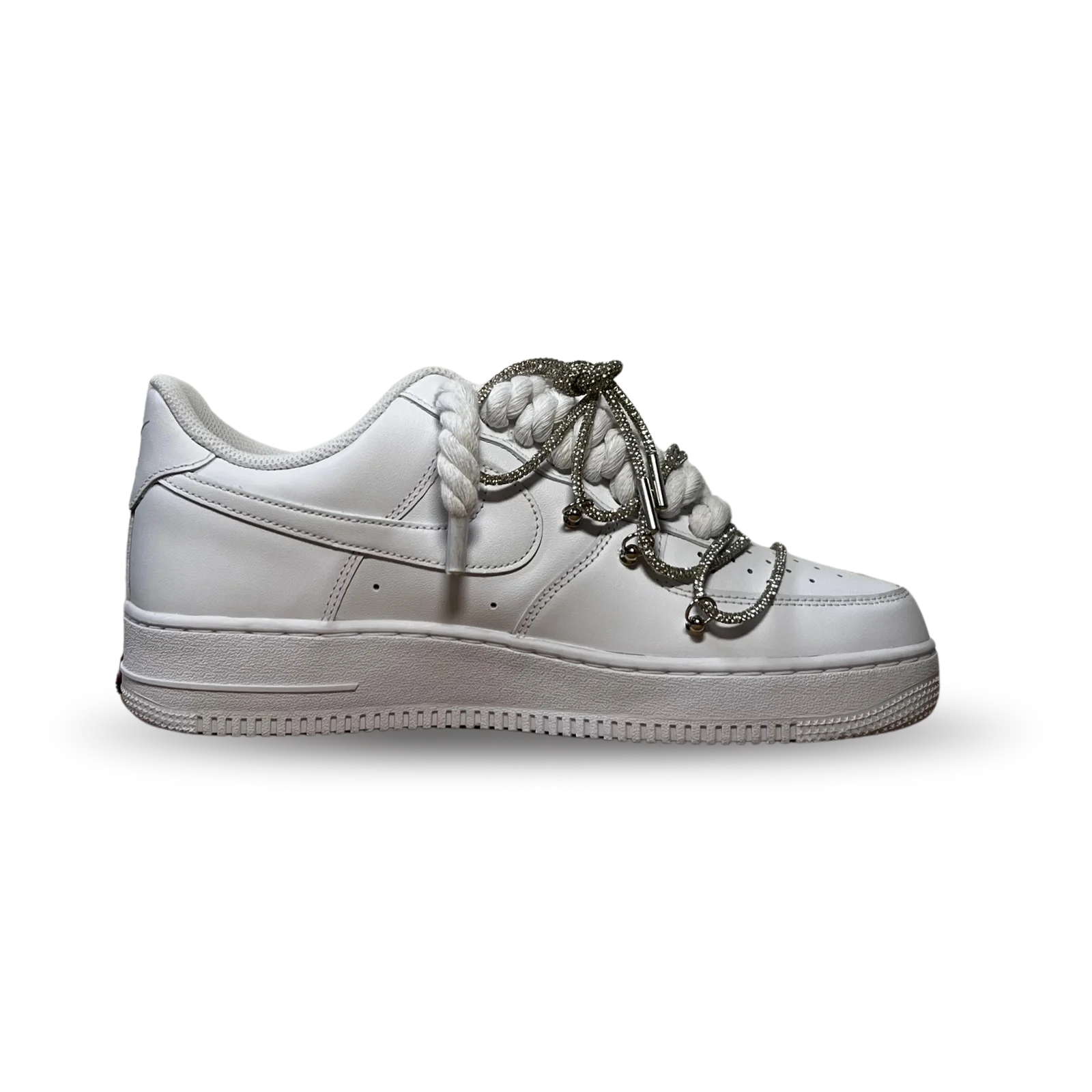 Nike Air Force 1 Rose Red Diamond Bels oldalnézet