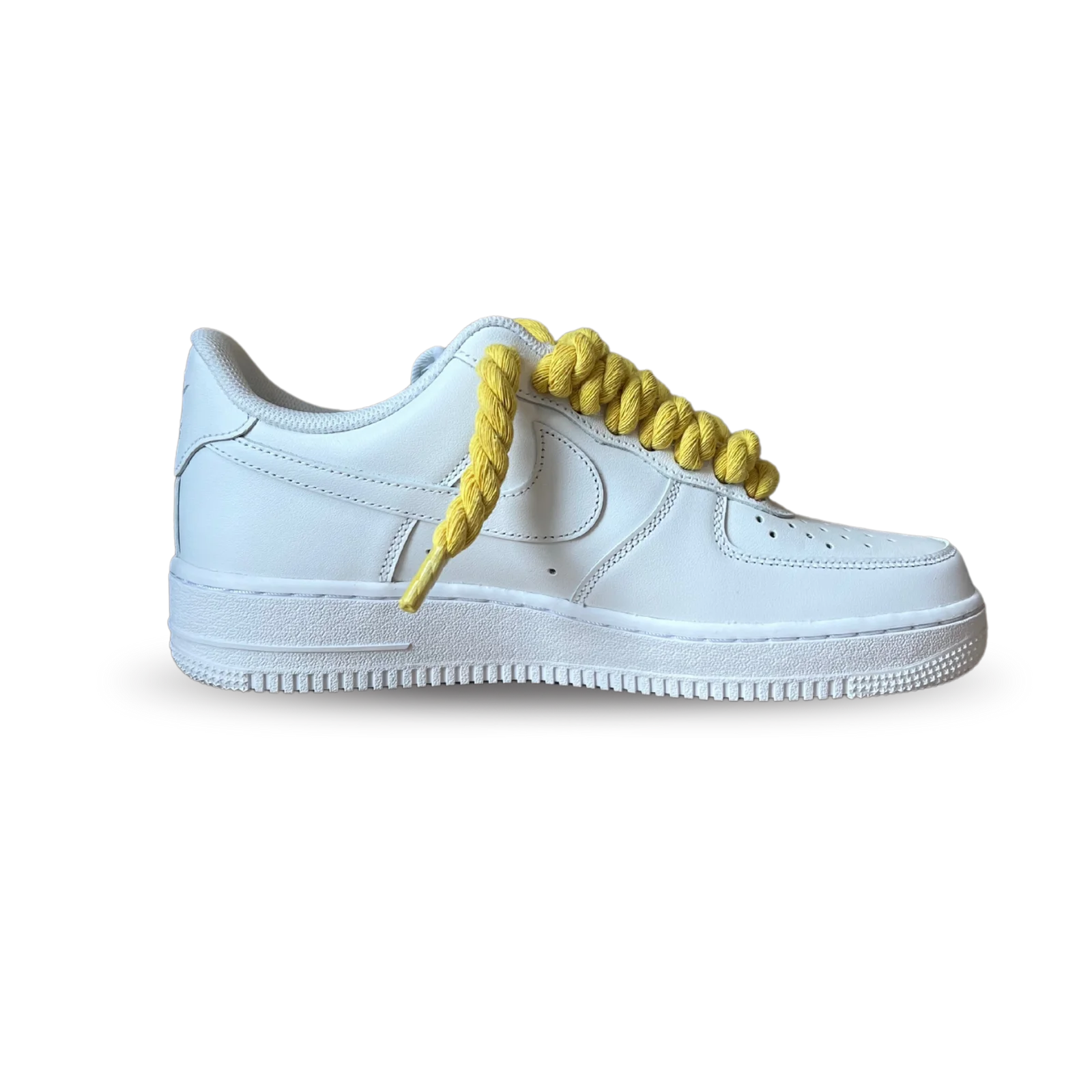 Nike Air Force 1 Rope Lace Yellow Belső oldalnézet