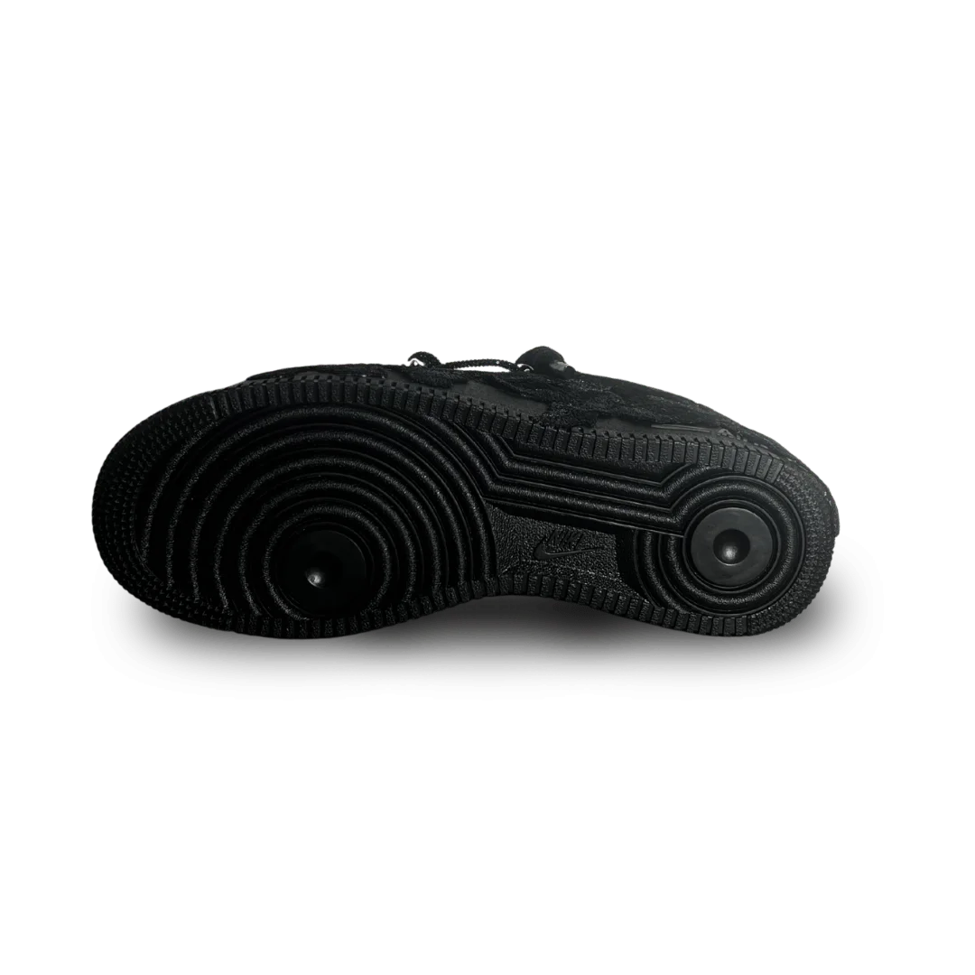Nike Air Force 1 Black Rose Pure Black Diamond Talp