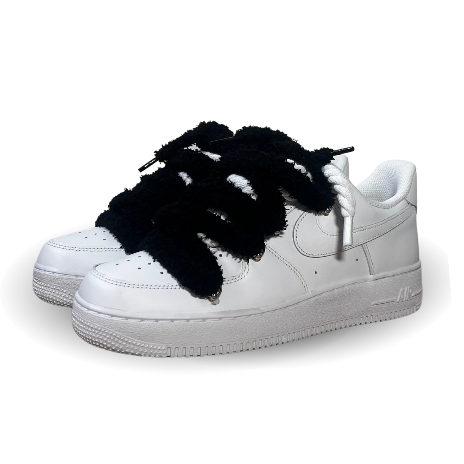 Nike Air Force 1 White Chimney Cake Black Csanadsoles