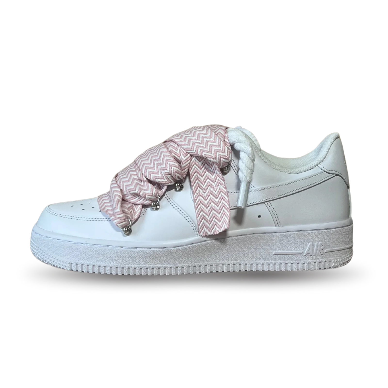 Nike Air Force 1 Lanvin Rope Lace Pink Oldalnézet
