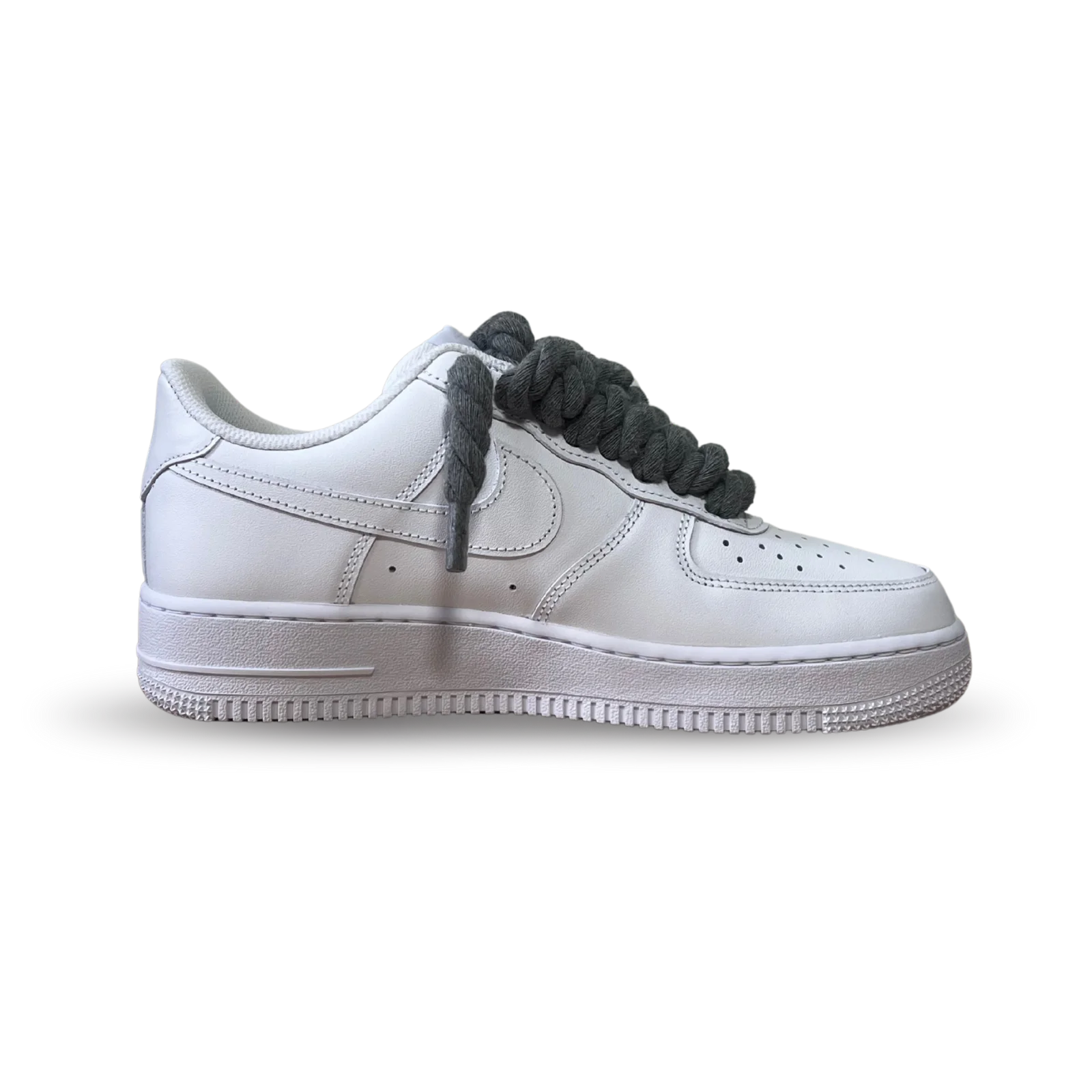 Nike Air Force 1 Rope Lace Dark Grey Belső oldalnézet