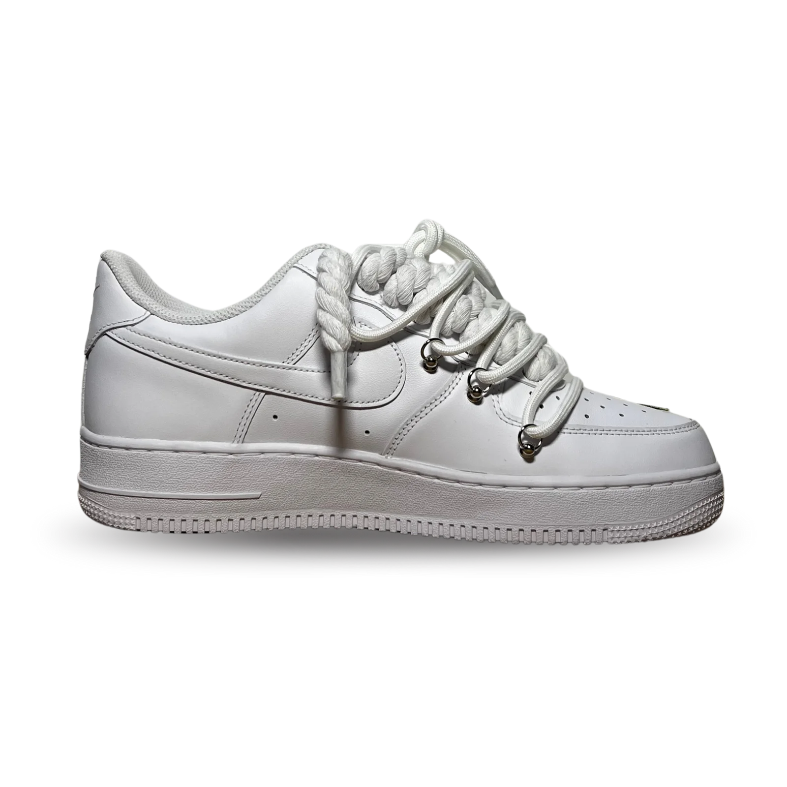 Nike Air Force 1 Rose Blue Laced Up Belső oldalnézet