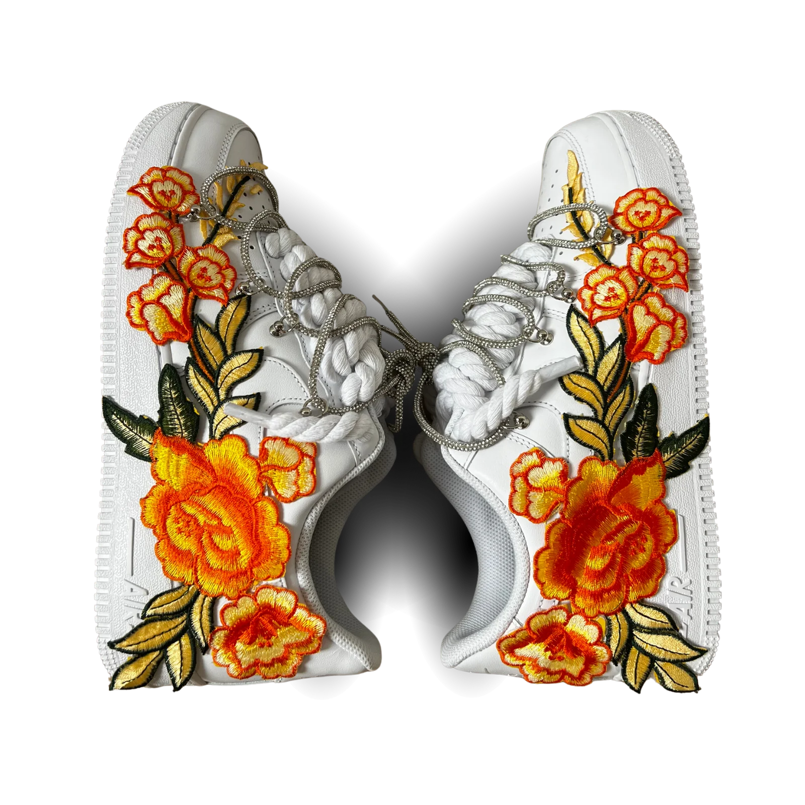 Nike Air Force 1 Rose Yellow Diamond Rózsanézet