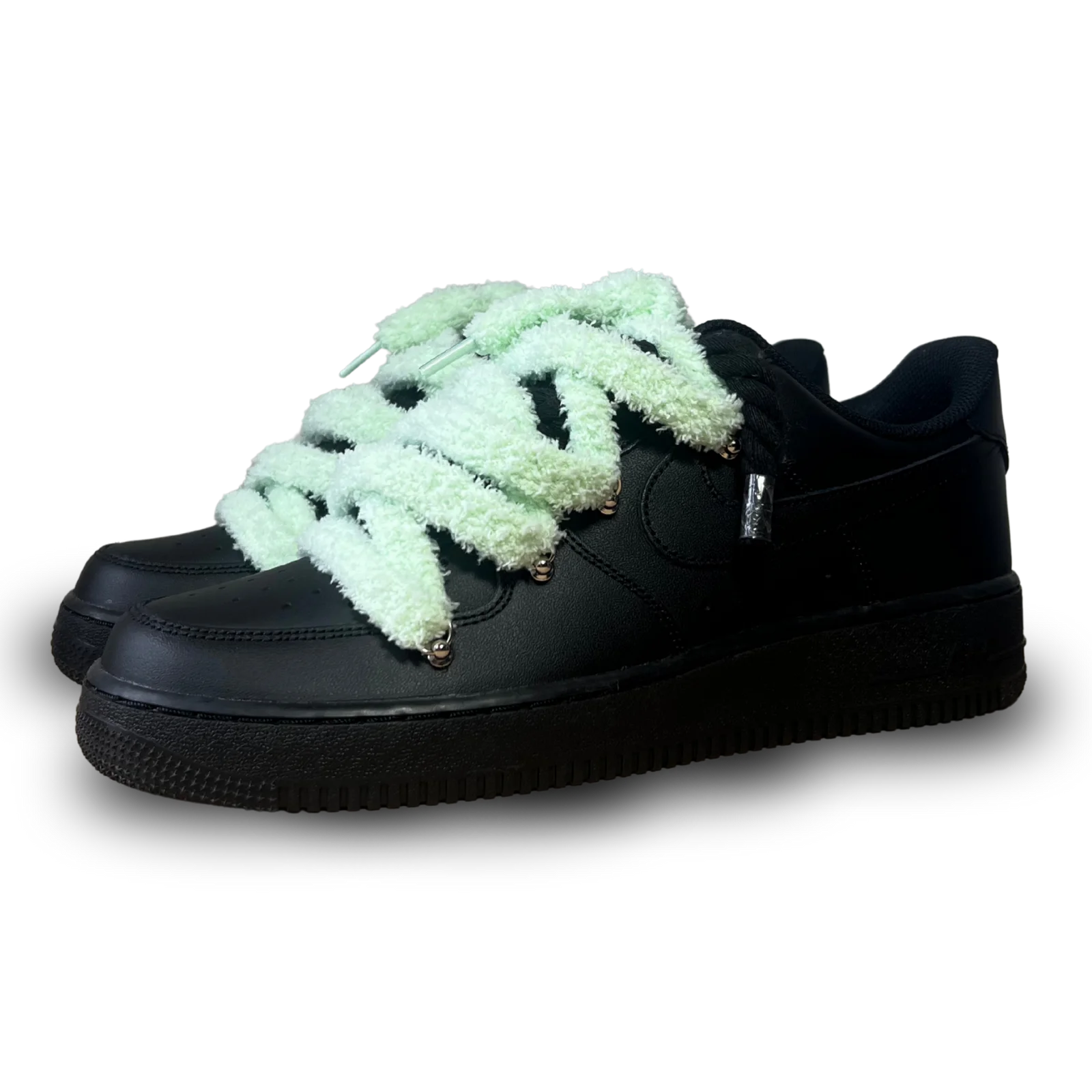 Nike Air Force 1 Black Chimney Cake Sweet Mint Csanadsoles