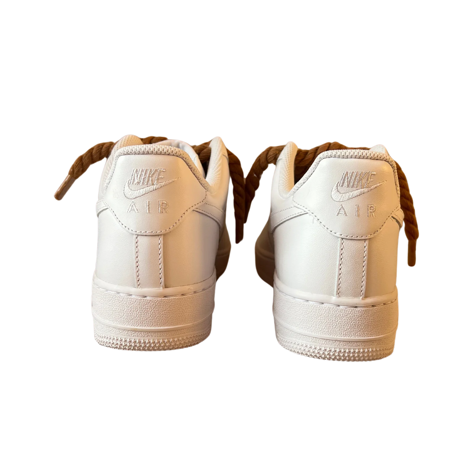 Nike Air Force 1 Rope Lace Brown Hátulnézet