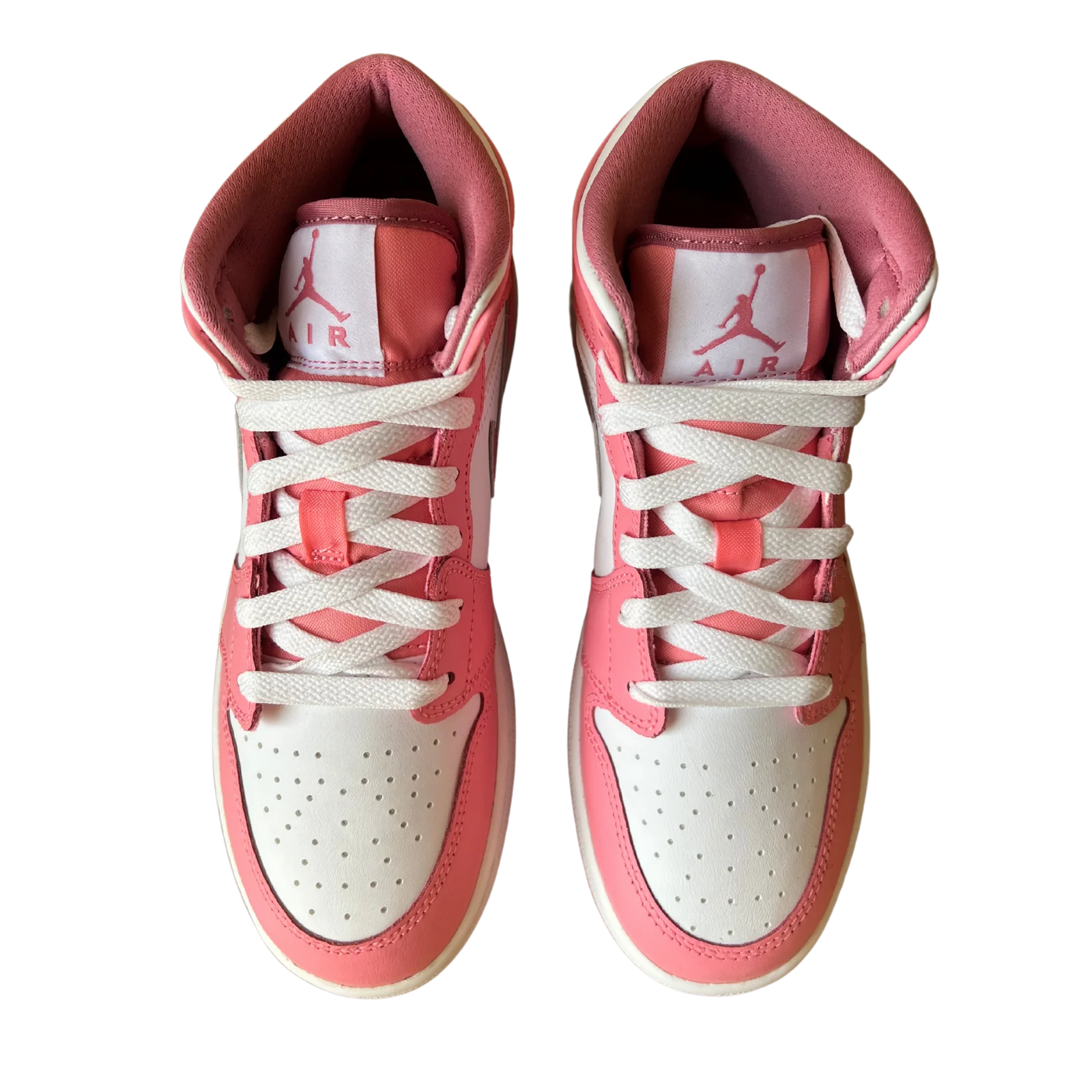 Jordan 1 Mid Valentine's Day felülnézet