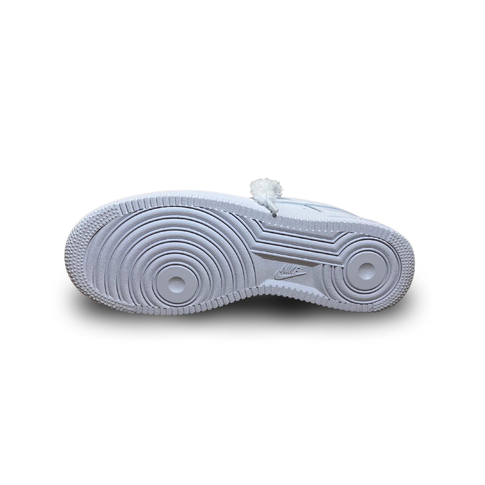 Nike Air Force 1 Fluffy Lace White Talp