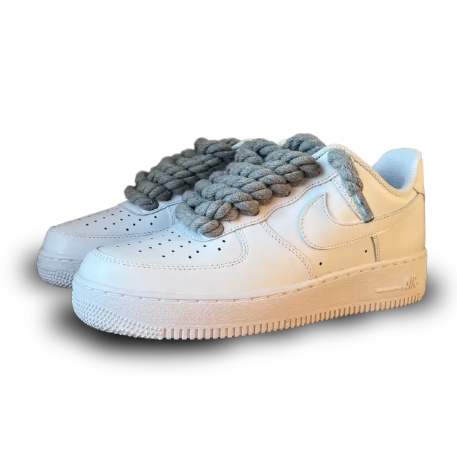 Nike Air Force 1 Rope Lace Grey Csanadsoles