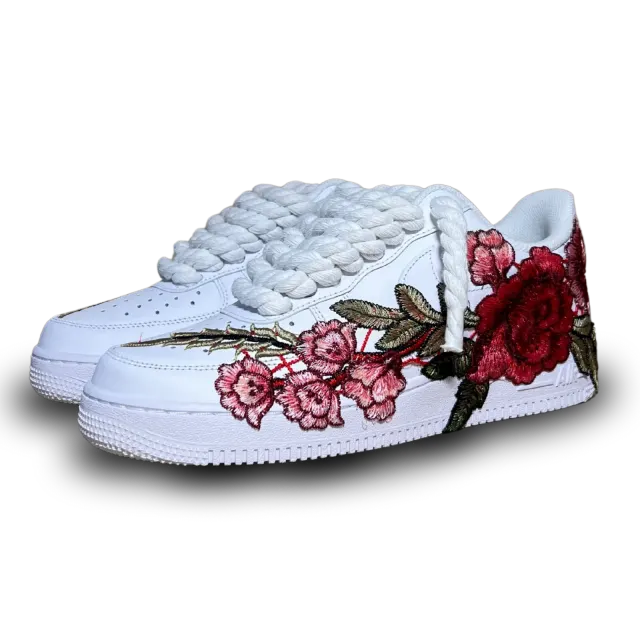 Nike Air Force 1 Rope Lace Rose Csanadsoles