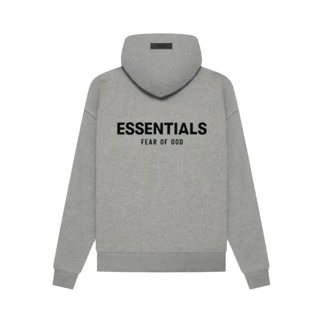 Fear of God Essentials Hoodie (2022) Dark Oatmeal Back