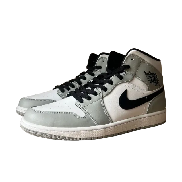 Jordan 1 Mid Light Smoke Grey