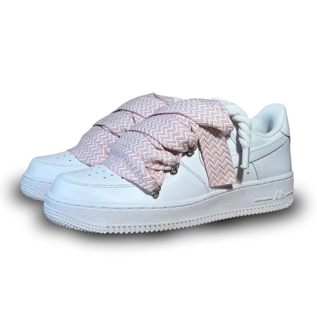 Nike Air Force 1 Lanvin Rope Lace Pink Csanadsoles