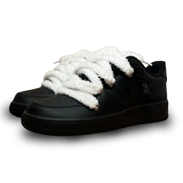 Nike Air Force 1 Black Chimney Cake Coconut Csanadsoles