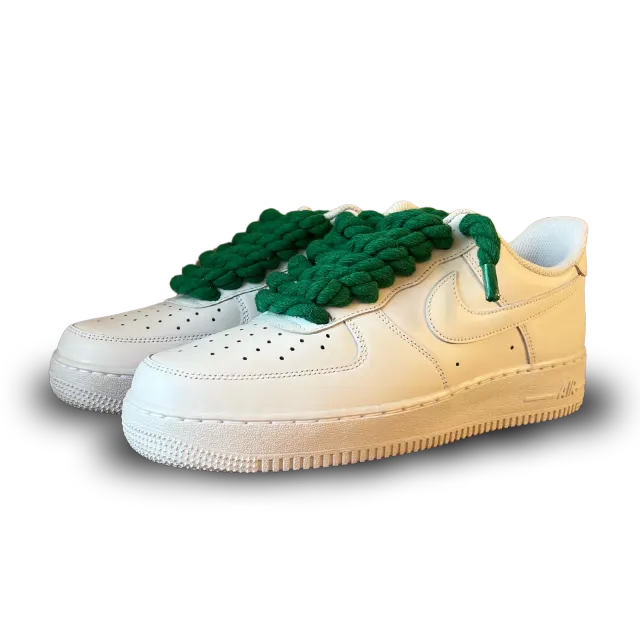 Nike Air Force 1 Rope Lace Green Csanadsoles