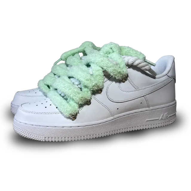 Nike Air Force 1 White Chimney Cake Sweet Mint Csanadsoles