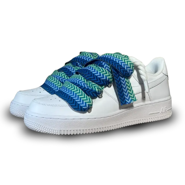 Nike Air Force 1 Lanvin Rope Lace Blue Black Csanadsoles