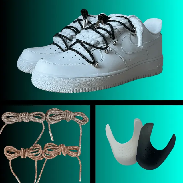 Diamond Rope Lace Air Force Bundle Csanadsoles