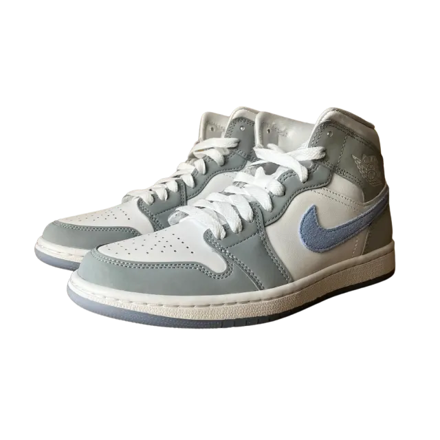 Jordan 1 Mid Wolf Grey Aluminum
